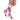 Rejuva Camo 15-20 mmHg Compression Socks, Pink