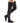 Mediven Comfort 20-30 mmHg OPEN TOE Thigh High w/ Beaded Silicone Top Band, Ebony