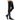 Mediven Comfort 20-30 mmHg Thigh High w/ Lace Silicone Top Band, Ebony